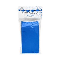 Crepe Guirlande Navy Bl�
