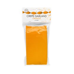 Crepe Guirlande Orange