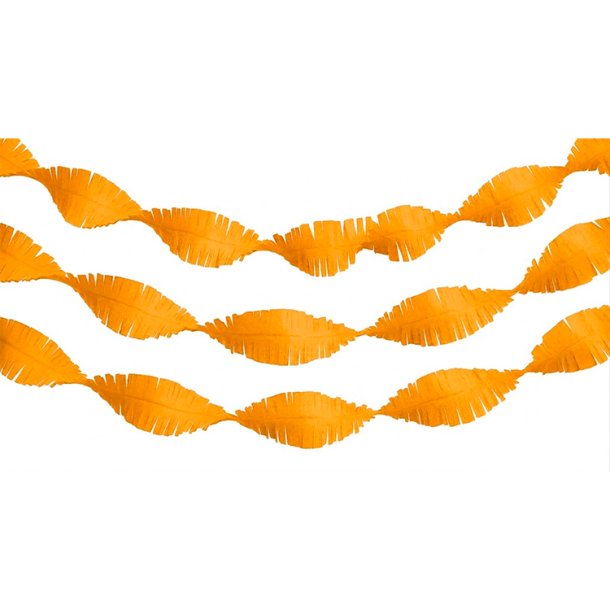 Crepe Guirlande Orange
