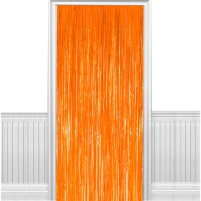 Glimmerforh�ng 100 x 240 cm. / Orange