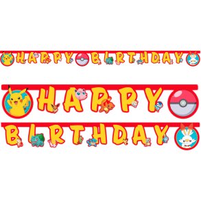 Pok�mon Next Generation HAPPY BIRTHDAY banner