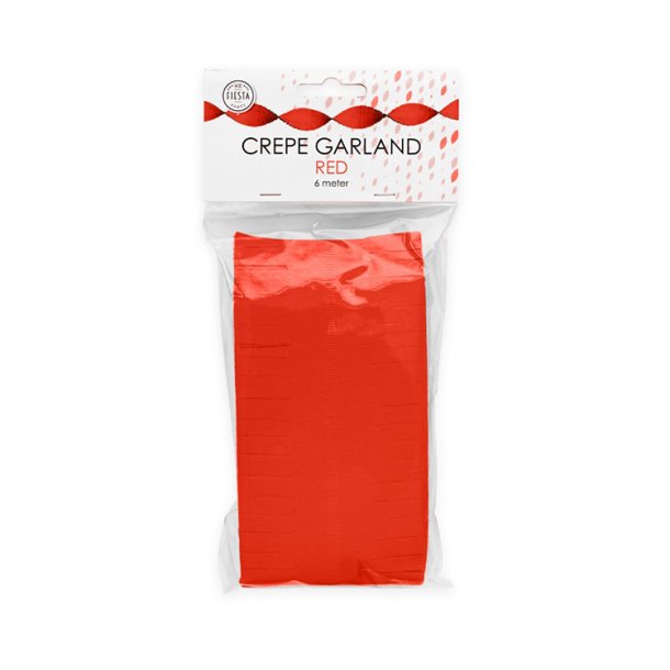 Crepe Guirlande R�d