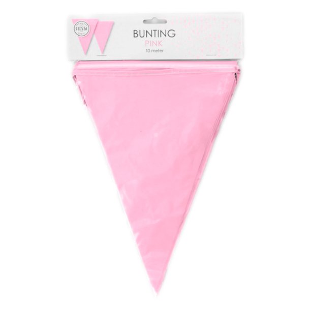 Vimpelbanner Lyserd 10 m. / Stor