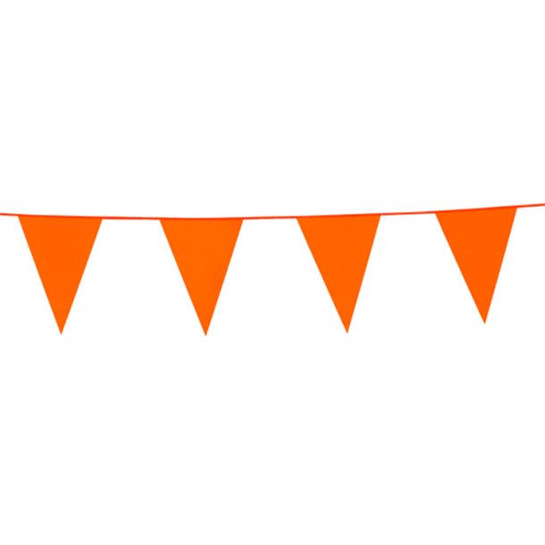 Vimpelbanner Orange 10 m. / Stor