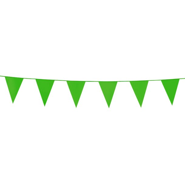 Vimpelbanner Lys Grn 3 m. / Lille