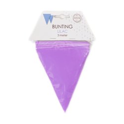 Vimpelbanner Lys Lilla 3 m. / Lille