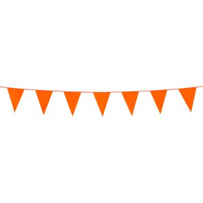 Vimpelbanner Orange 3 m. / Lille