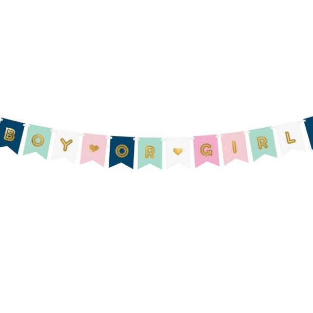 "Boy Or Girl" Guirlande