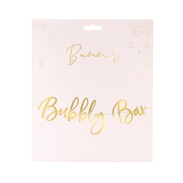 Bubbly Bar Guirlande/Guld