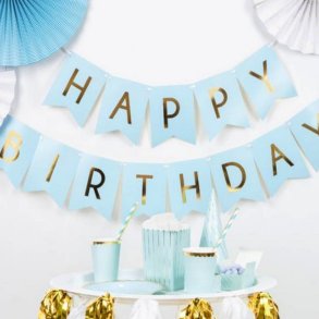 Happy Birthday Banner/ Lysebl