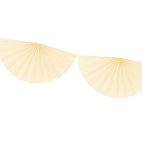 Fane Guirlande Creme Str. 40 Cm./ 3 m.