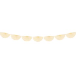 Fane Guirlande Creme Str. 30 Cm./ 3 m.