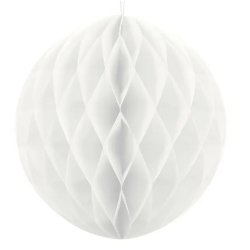 Honeycomb / Papirkugle Hvid