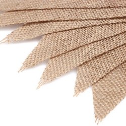 Jute Hessian Flag m. 12 Vimpler
