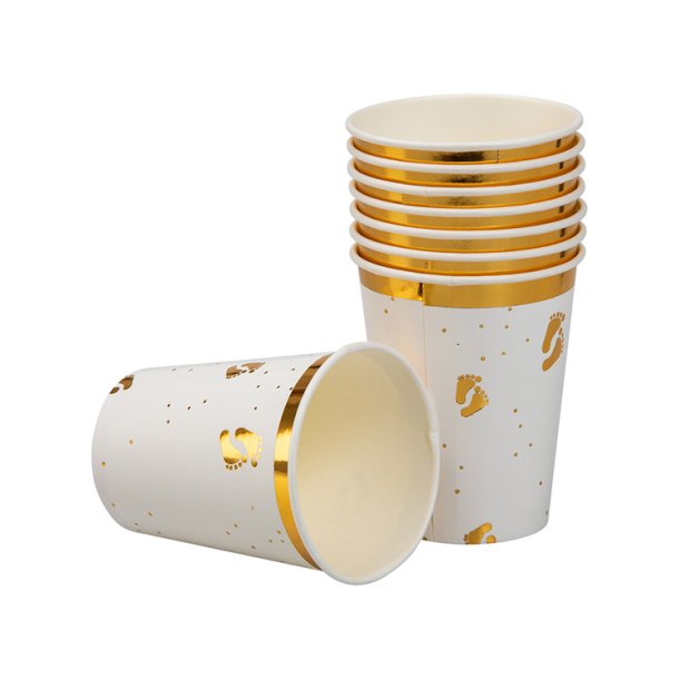 Guld Babyfdder - Papkrus / 8 stk. 