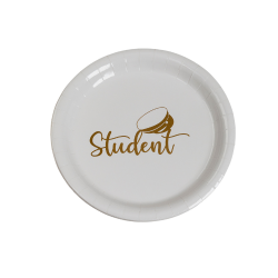 Student Tallerkener 18 Cm./ 8 Stk.