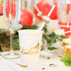 Student Sugerr Guld/ 8 Stk. 