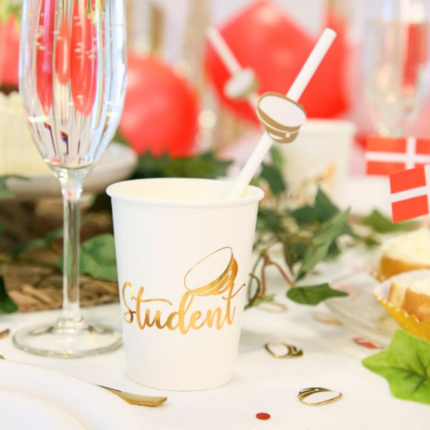 Student Sugerr Guld/ 8 Stk. 