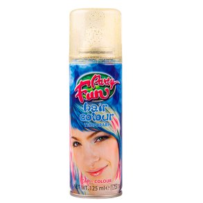 Hrfarve Spray 125 ml. / Guld Glimmer