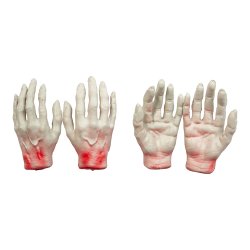 Afskret Hnder / 4 stk.