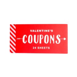 Kuponhfte til Valentinsdag / 24 Sider