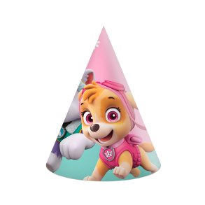  Partyhat / Pastel Paw Patrol 6 stk.