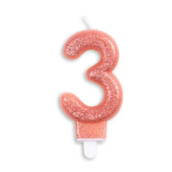 Kagelys Tal/Rosegold Glimmer 0-9