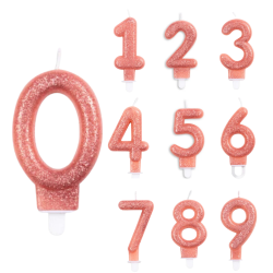 Kagelys Tal/Rosegold Glimmer 0-9