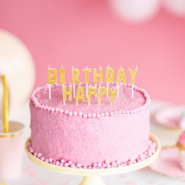 Kagelys 'Happy Birthday'  