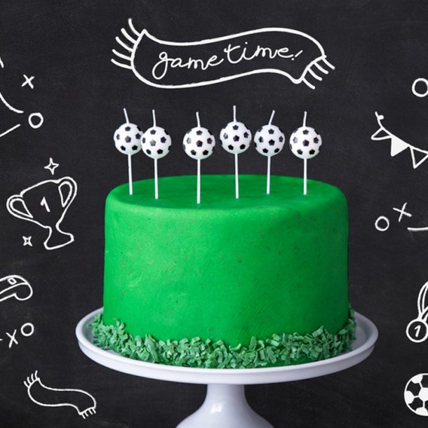 Kagelys Fodbolde/ 6 Stk.