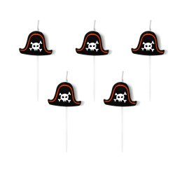 Kagelys  Pirat / 5 stk.