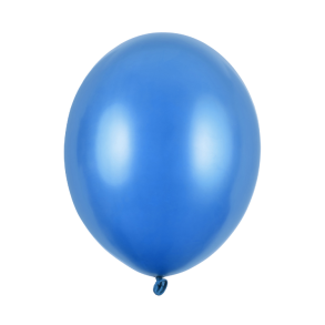 Latex Ballon Metallic Cornflower Blue 30 cm.