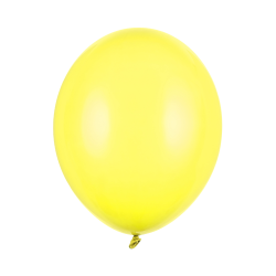 Latex Ballon Pastel Lemon Gul 30 cm.