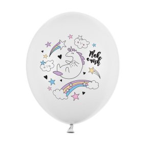 Latex Ballon Enhjrning 30 Cm./5 Stk