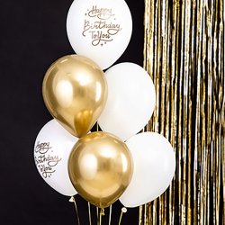 Latex Balloner "Happy Birthday To You" 30 Cm./ 5 Stk.