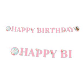 Heste HAPPY BIRTHDAY Banner