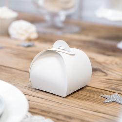 Hvid Gaveske/ 10 Stk.