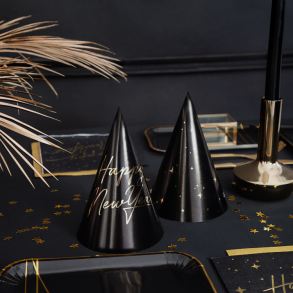 Partyhatte 'Happy New Year' Sort  / 6 Stk. 