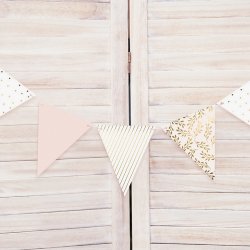 Guld Mix Vimpel Banner 2,10 M.