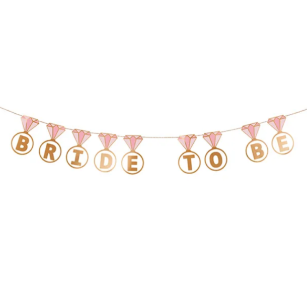 'Bride To Be' Guirlande