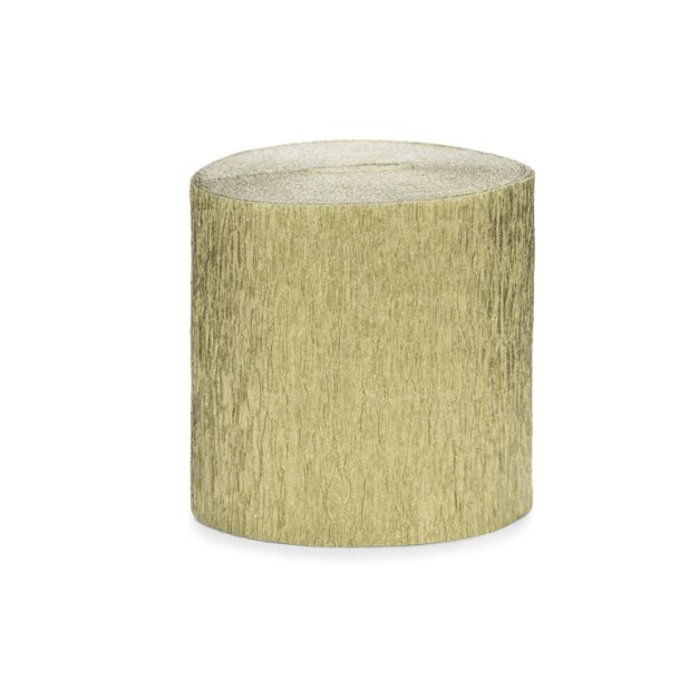 Crepepapir Ruller 4 Stk./ Guld