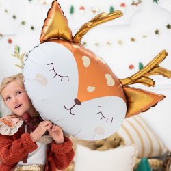 Folieballon Ddyrhoved 73 x 64 Cm. 