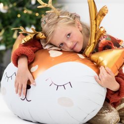 Folieballon Ddyrhoved 73 x 64 Cm. 