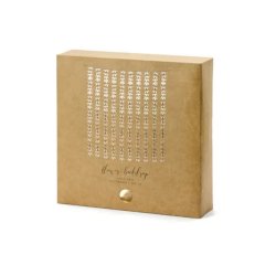 Blomster Gardin/Backdrop - Guld