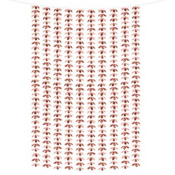 Blomster Gardin/Backdrop - Rosegold