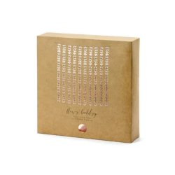 Blomster Gardin/Backdrop - Rosegold