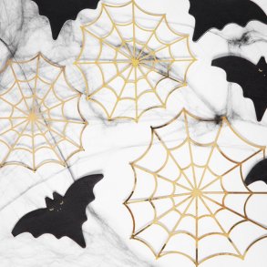 Edderkoppespind/ Guld Dekoration