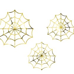 Edderkoppespind/ Guld Dekoration