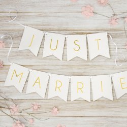 "Just Married" Guirlande