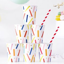 Konfetti Papkrus / 6 Stk.